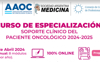 CURSO DE ESPECIALIZACIÓN: Soporte clínico del paciente oncológico 2024-2025