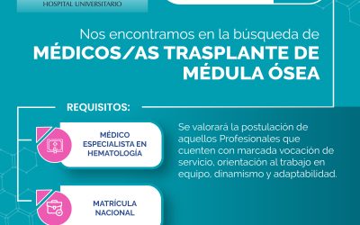 Bolsa de trabajo – Médico/a Especialista en Hematología