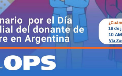 Webinario conmemorativo – Día del Donante de Sangre